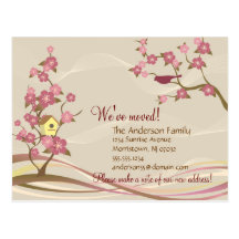 Gris mobile de carte postale de faire-part de Cham