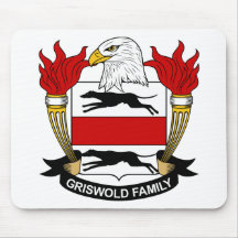 Griswold Family Crest Mouse Mat