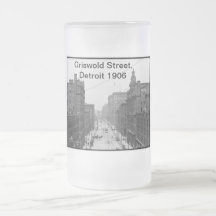 Griswold street Detroit 1906 Frosty Mug