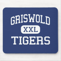 Griswold - Tigers - High School - Griswold Iowa Mousepads