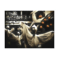 Gritty ghosties postcards