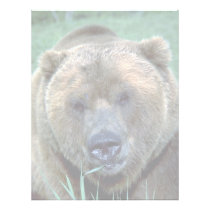 Grizzley bear letterhead