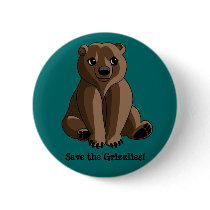 Grizzlies Pinback Buttons