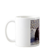 Grizzly Bear Eating a Salmon Coffee Mug