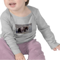 Grizzly Bear Eating a Salmon Tshirts