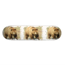 Grizzly Bear Skateboard
