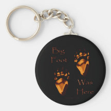 GRIZZLY BEAR TRACKS KEYCHAINS
