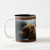 Grizzly Bear Wild Animal-lover Art Mug