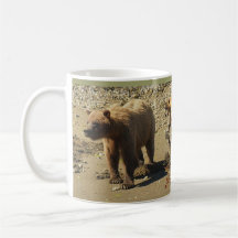 Grizzly Bears Wildlife Art Coffee Mug