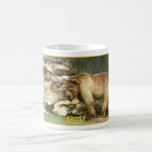 'Grizzly' mug