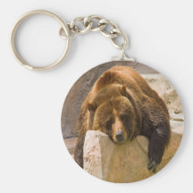 Grizzly Workout Keychain