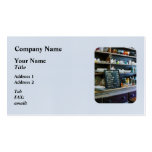 Groceries in General Store Business Card Templates