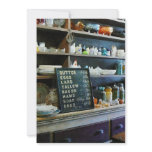 Groceries in General Store invitations