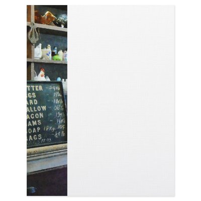 Groceries in General Store Letterhead Design by SusanSavad