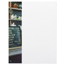 Groceries in General Store Letterhead Design