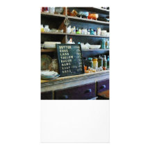 Groceries in General Store Personalized Photo Card