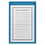 Grocery Note Pad- Design 2 Stationery Design