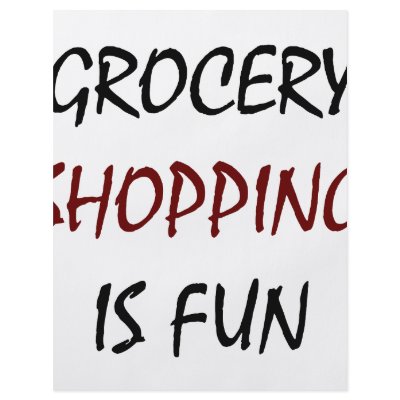 Grocery Shopping Is Fun Flyers by Supernova23