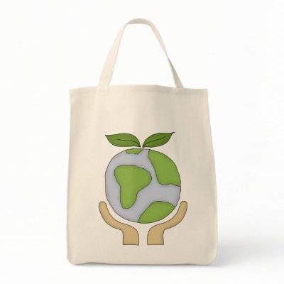 Grocery Shopping Tote-Go Green Environment Tote Bag by forbes1954