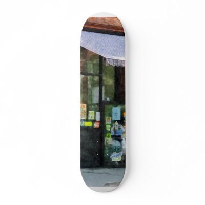 Grocery Store Albany NY Skate Decks by SusanSavad