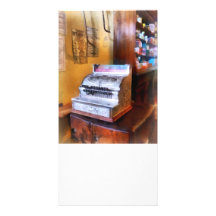 Grocery Store Cash Register Personalized Photo Card