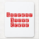 Grocery Store Clerk Mouse Pad mousepads