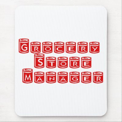 Grocery Store Manager Mouse Pad by occupationtshirts