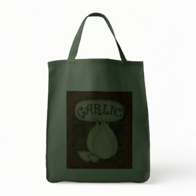 Grocery Tote-Garlic Bags by forbes1954