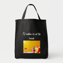 Grocery Tote Island Style Tote Bag