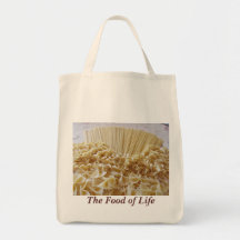 Grocery Tote--Pastas Canvas Bags