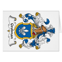 Grolman Family Crest Card