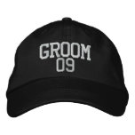 Groom: 09 Customizable Wedding Hat embroidered hats