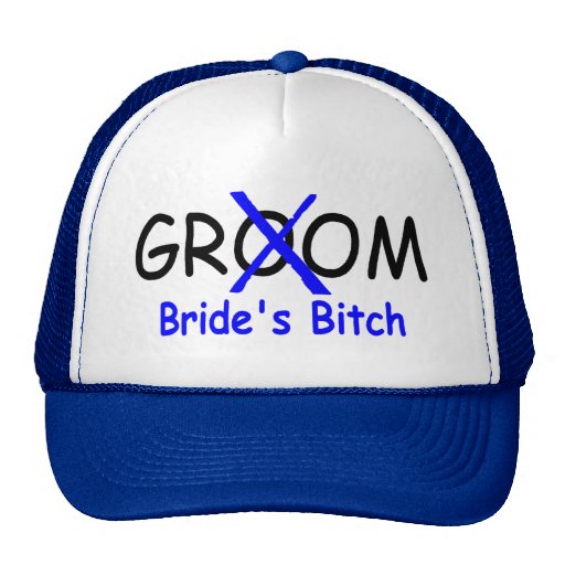 Groom (Brides Bitch Blue) Hat