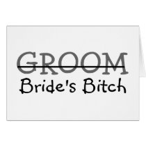 Groom Brides Bitch
