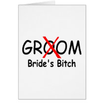 Groom Brides Bitch (Red)