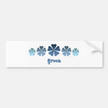 Groom Bumper Sticker