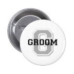 Groom Cheer Buttons