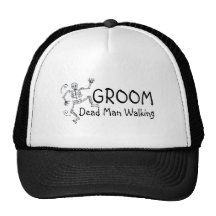 Groom Dead Man Walking Mesh Hat