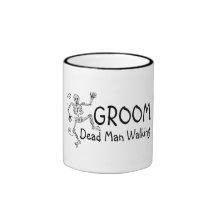 Groom Dead Man Walking Mugs