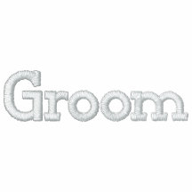 Groom Embroidered Fleece Zip Jogger Jacket