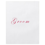 Groom flyers