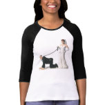 Groom on a Leash Tee t-shirts