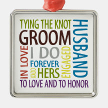 Groom Ornament