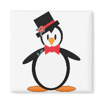 Groom-Pengo Fridge Magnet