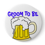 GROOM TO BE badge buttons