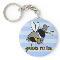groom to bee keychain