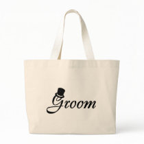 Groom (Top Hat) Tote Bag