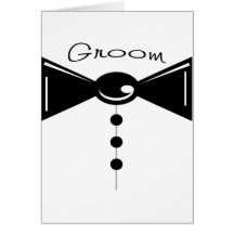 Groom Tux T-Shirts & Gifts Greeting Cards