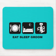 Groomer de chien tapis de souris
