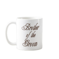 Groom's Brother Classy Browns Mugs